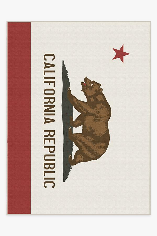 California Red Rug 9'x12' | Stain-Resistant