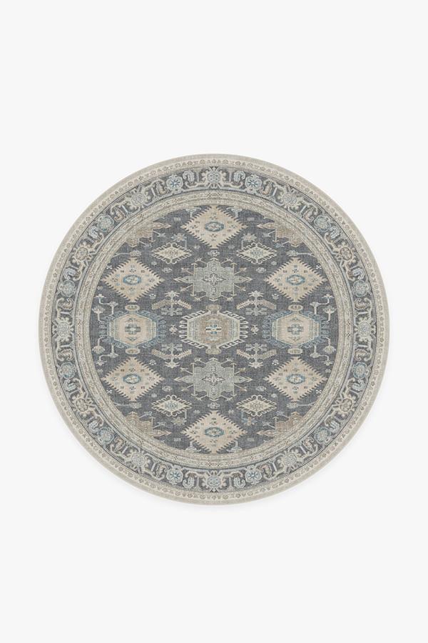 Cambria Abalone Rug 6' Round | Stain-Resistant