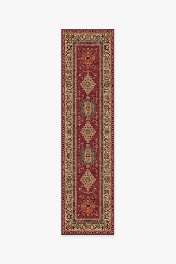 Cambria Ruby Rug 2.5'x10' | Stain-Resistant