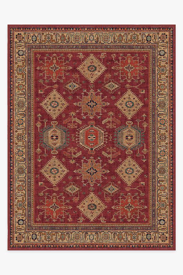 Cambria Ruby Rug 9'x12' | Stain-Resistant