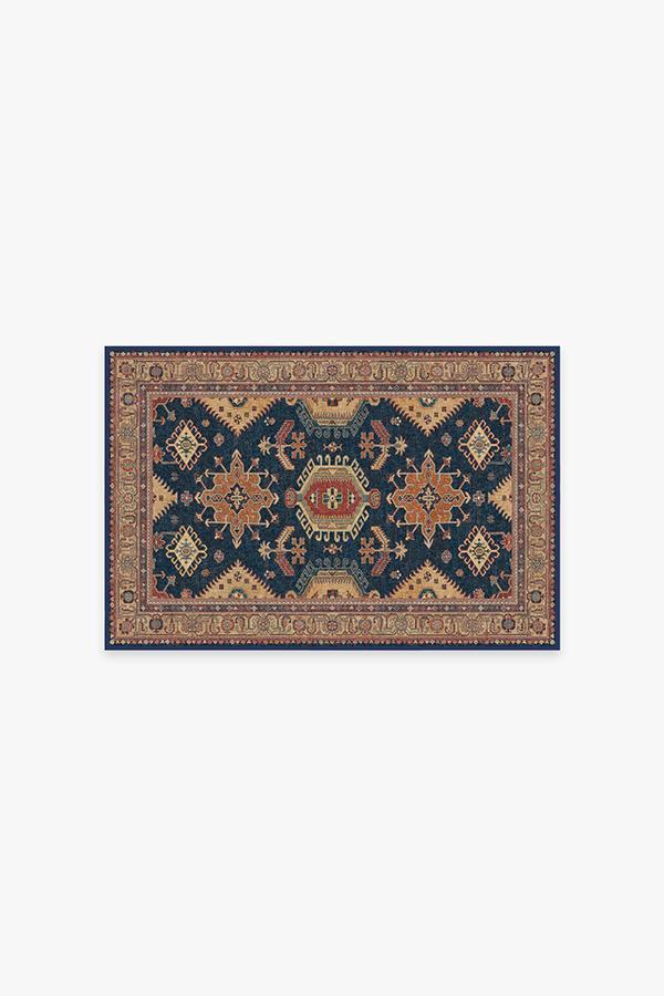 Cambria Sapphire Rug 2'x3' | Stain-Resistant