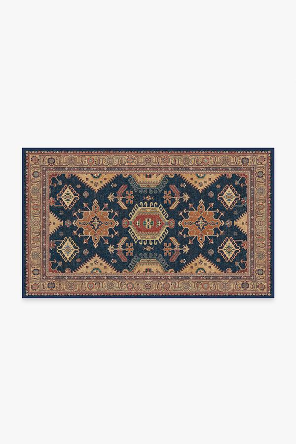 Cambria Sapphire Rug 3'x5' | Stain-Resistant