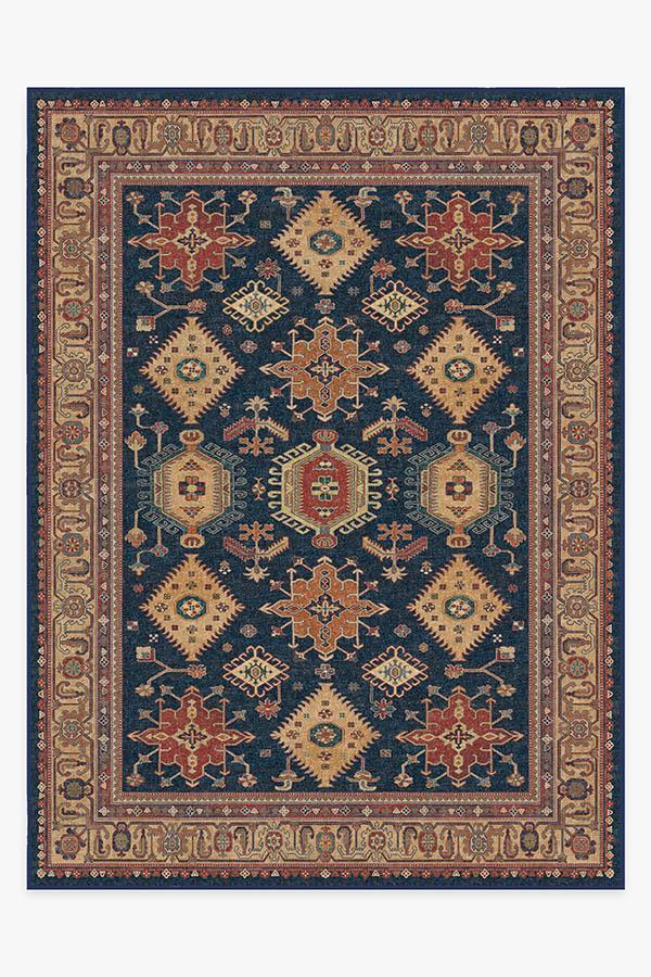 Cambria Sapphire Rug 9'x12' | Stain-Resistant