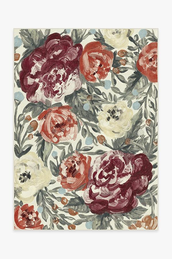 Camellia Currant Rug 5'x7' | Stain-Resistant