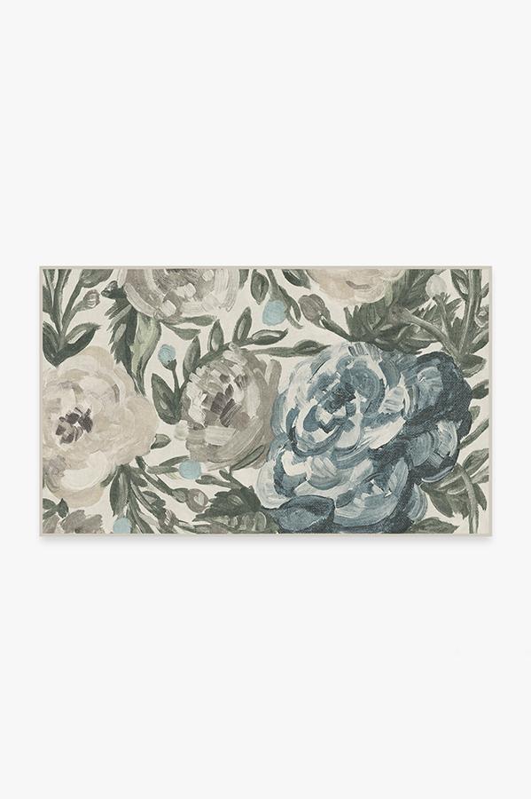 Camellia Jade Rug 3'x5' | Stain-Resistant