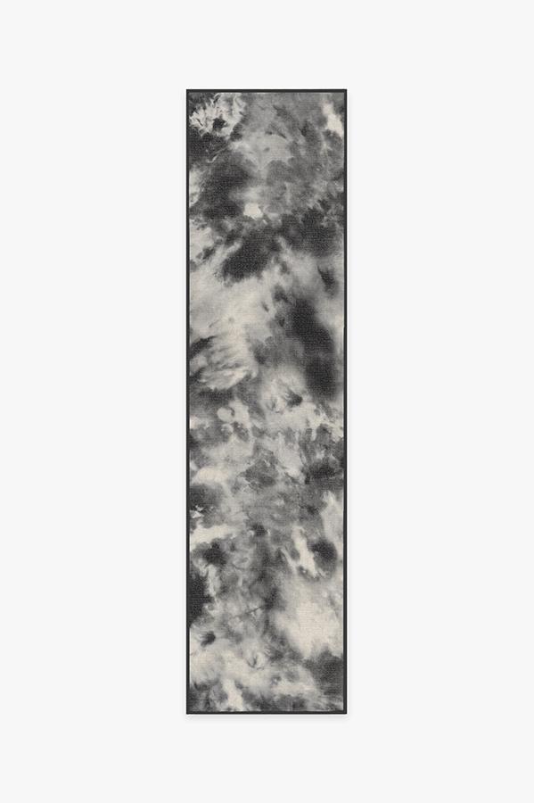 Carina Black Rug 2.5'x10' | Stain-Resistant