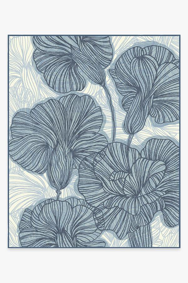 Carnation Lapis Rug 8'x10' | Stain-Resistant