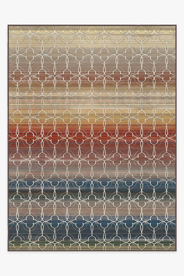 Casablanca Multicolor Rug 9'x12' | Stain-Resistant