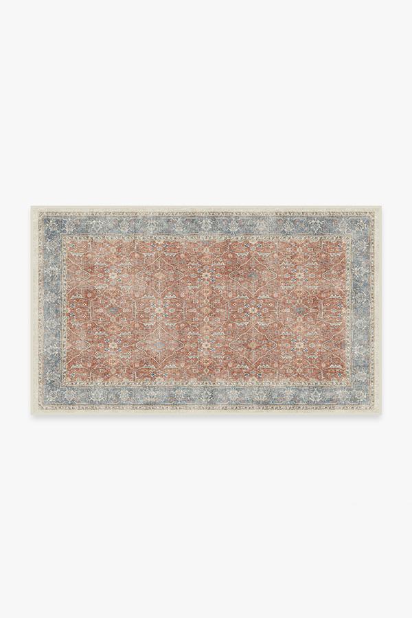Celestine Coral Rug 3'x5' | Stain-Resistant