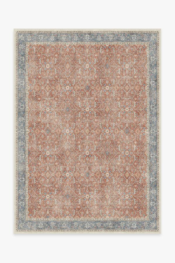 Celestine Coral Rug 5'x7' | Stain-Resistant