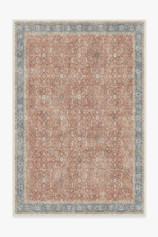Celestine Coral Rug 6'x9' | Stain-Resistant