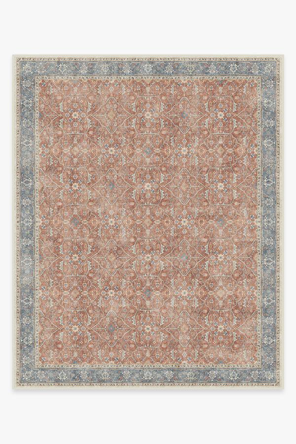 Celestine Coral Rug 8'x10' | Stain-Resistant