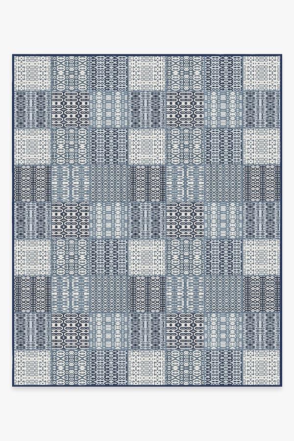 Chima Blue Rug 8'x10' | Stain-Resistant