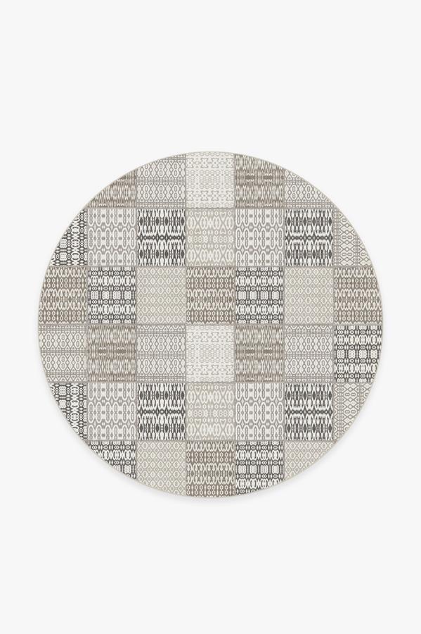 Chima Walnut Rug 6' Round | Stain-Resistant
