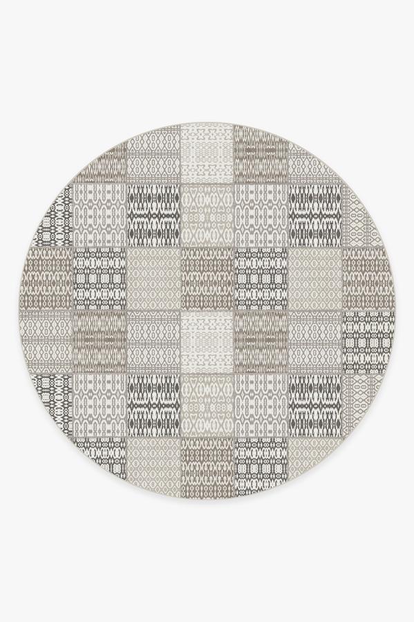 Chima Walnut Rug 8' Round | Stain-Resistant