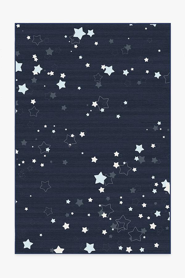 Constellation Navy Rug 6'x9' | Stain-Resistant