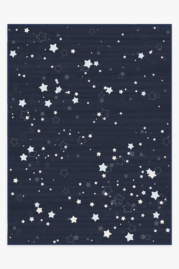 Constellation Navy Rug 9'x12' | Stain-Resistant
