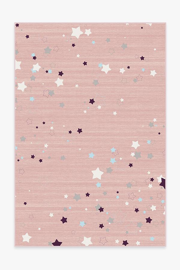 Constellation Pink Rug 6'x9' | Stain-Resistant