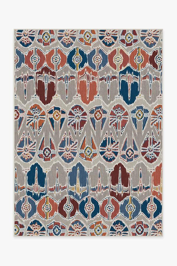Corellian Ikat Polychrome Rug 5'x7' | Stain-Resistant