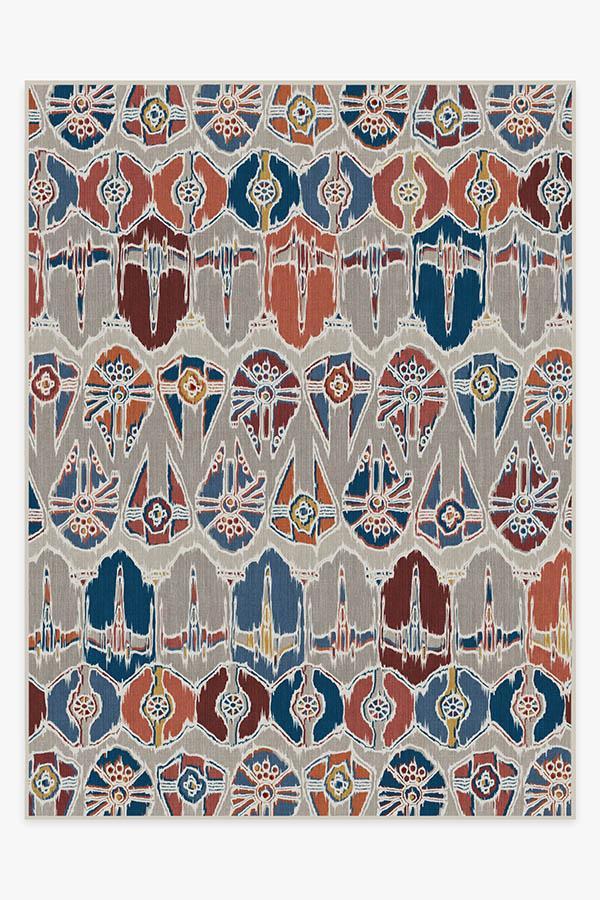 Corellian Ikat Polychrome Rug 9'x12' | Stain-Resistant