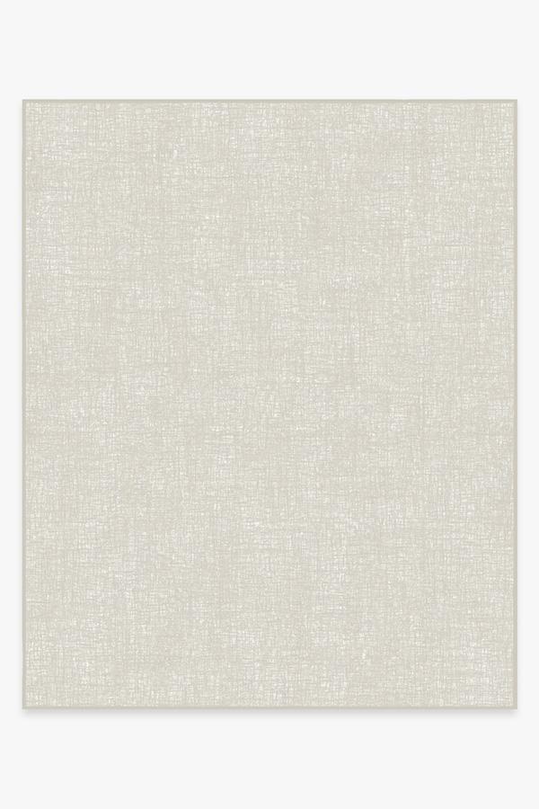 Crosshatch Light Grey Rug 8'x10' | Stain-Resistant