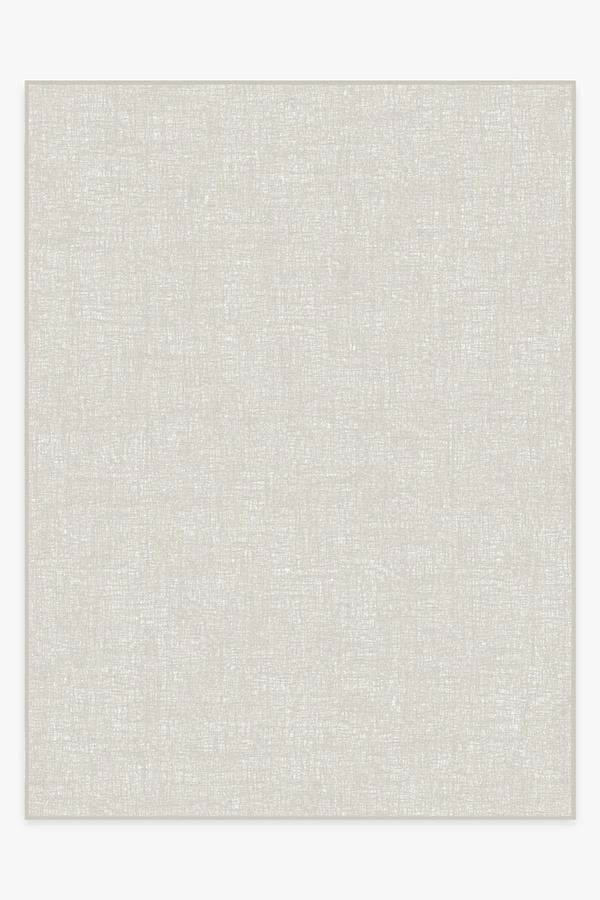 Crosshatch Light Grey Rug 9'x12' | Stain-Resistant