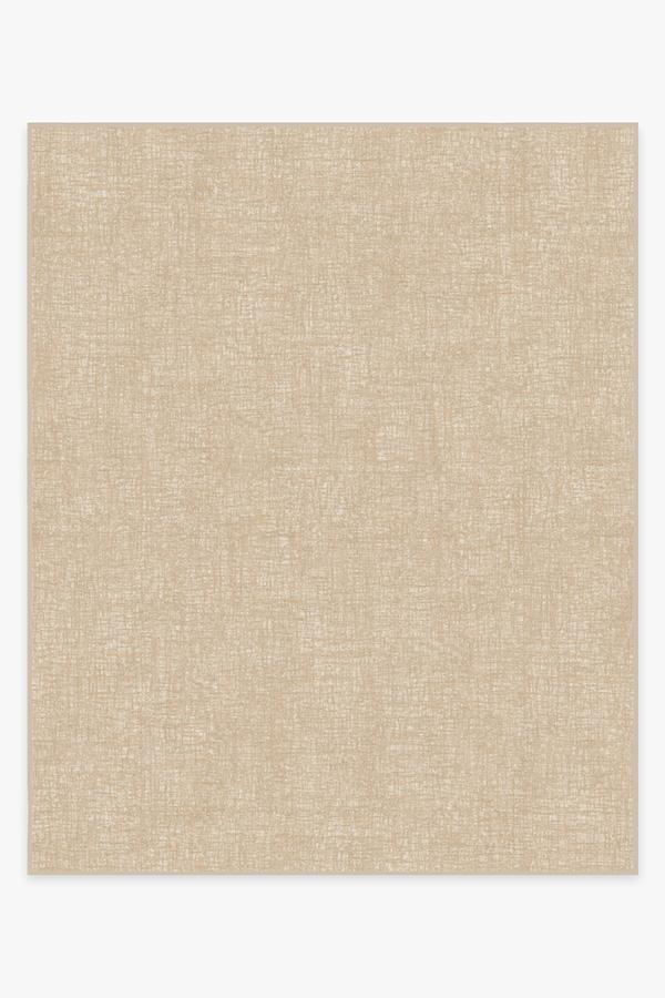 Crosshatch Natural Rug 8'x10' | Stain-Resistant