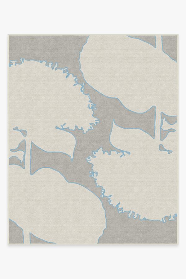 Cynthia Rowley Dandelion Grey Rug 8'x10' | Stain-Resistant