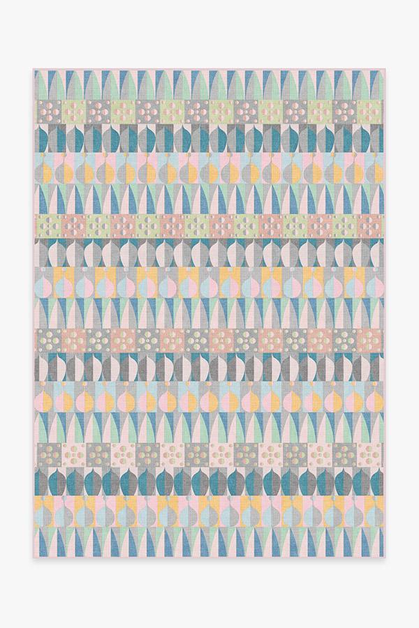 Cynthia Rowley Petals Multicolor Rug 5'x7' | Stain-Resistant