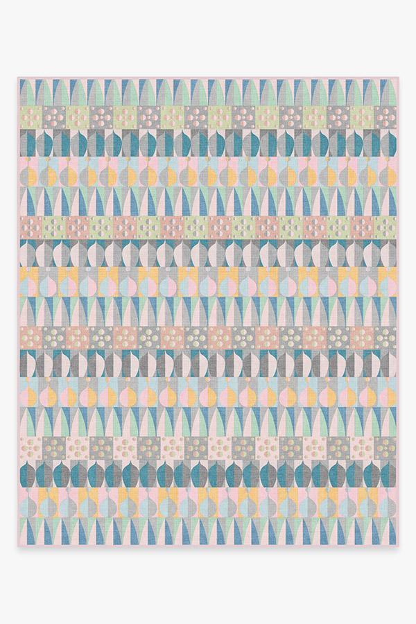 Cynthia Rowley Petals Multicolor Rug 8'x10' | Stain-Resistant