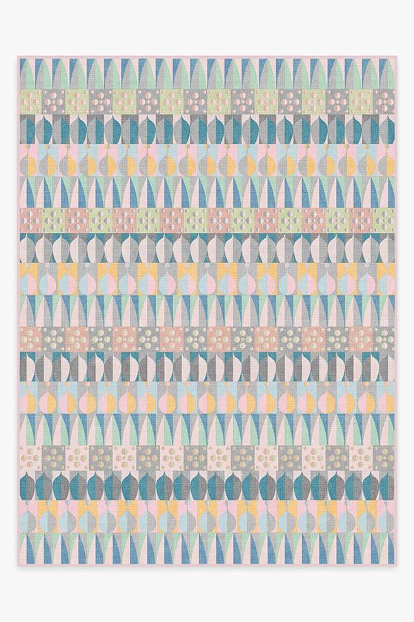 Cynthia Rowley Petals Multicolor Rug 9'x12' | Stain-Resistant