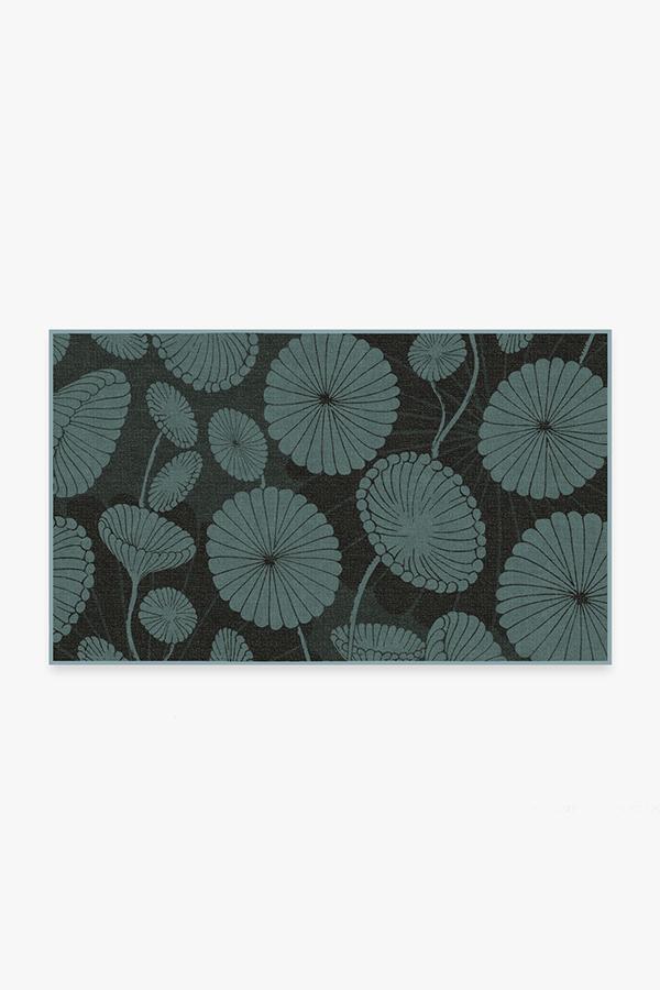 Cynthia Rowley Pompom Jade Rug 3'x5' | Stain-Resistant