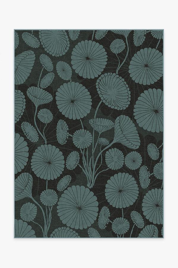 Cynthia Rowley Pompom Jade Rug 5'x7' | Stain-Resistant