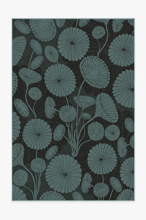 Cynthia Rowley Pompom Jade Rug 6'x9' | Stain-Resistant