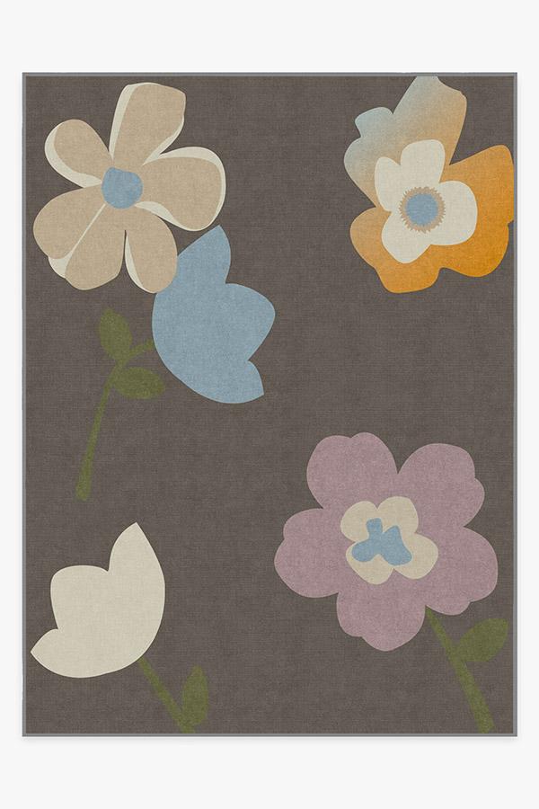 Cynthia Rowley Tulip Mink Rug 9'x12' | Stain-Resistant