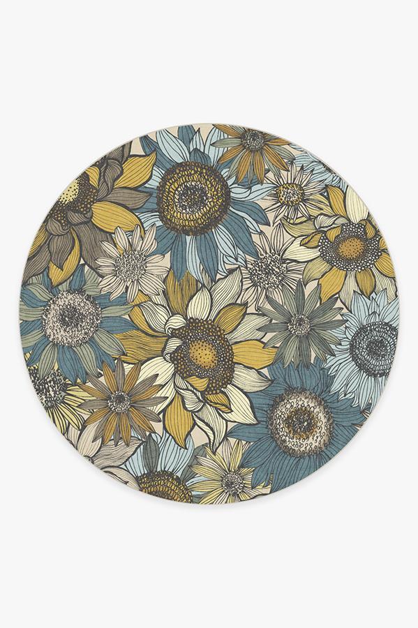 Dalilah Capri Rug 8' Round | Stain-Resistant