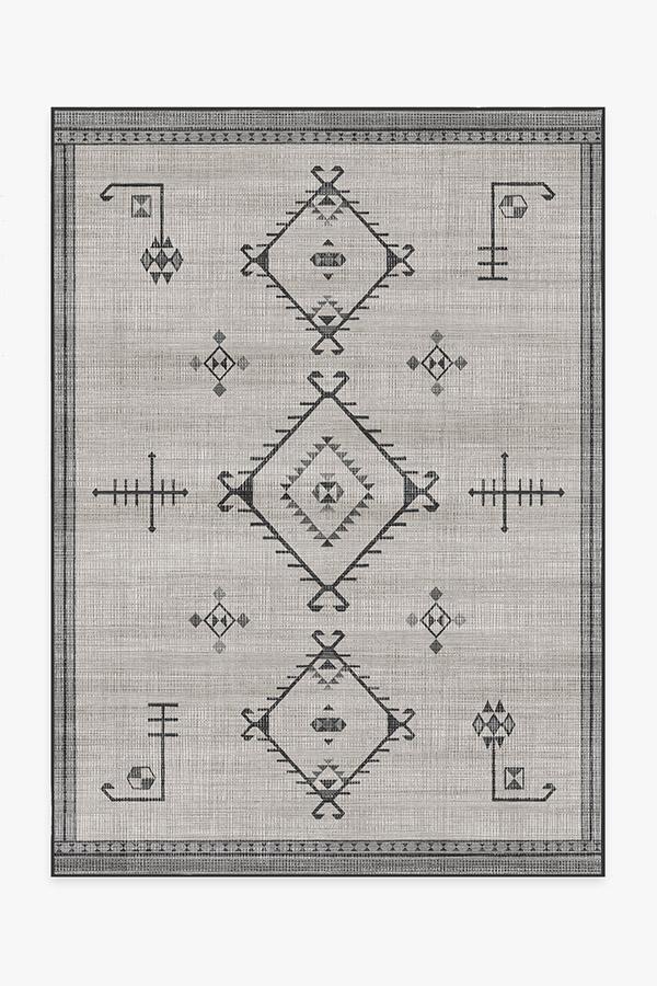 Damali Grey Overdye Rug 5'x7' | Stain-Resistant