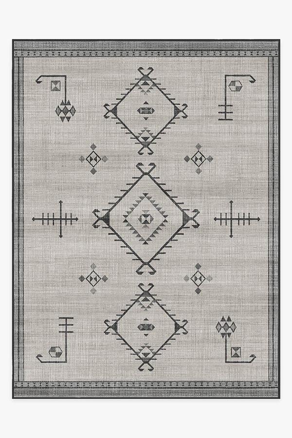 Damali Grey Overdye Rug 9'x12' | Stain-Resistant