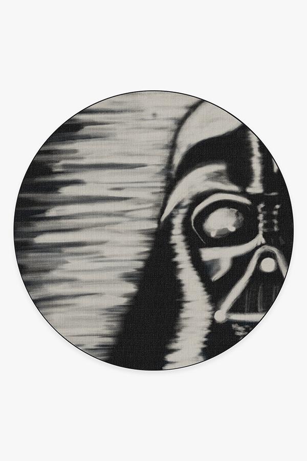 Darth Vader Rug 8' Round | Stain-Resistant
