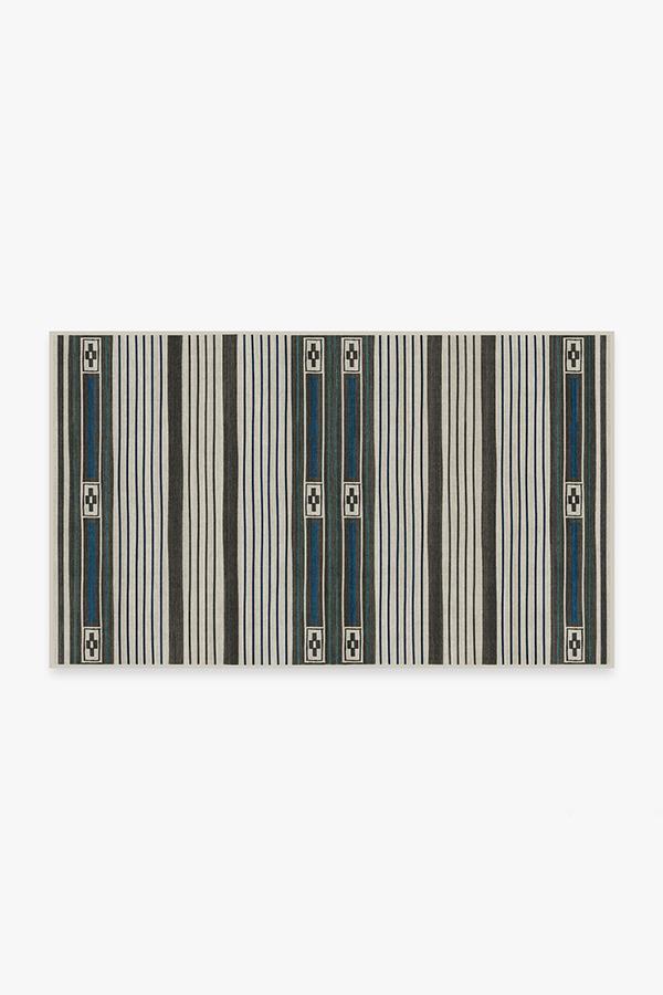 Dasan Indigo Rug 3'x5' | Stain-Resistant