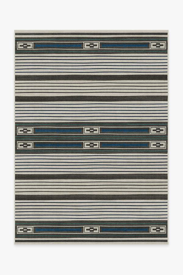 Dasan Indigo Rug 5'x7' | Stain-Resistant