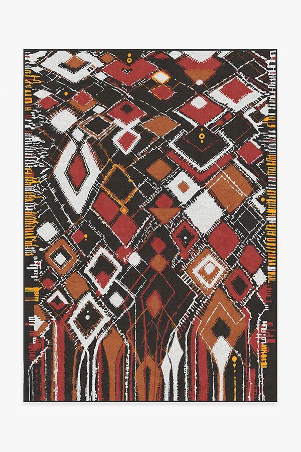 Delikesh Autumn Rug 5'x7' | Stain-Resistant