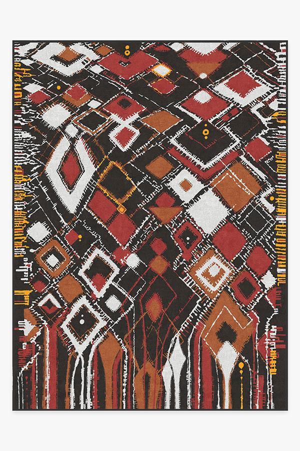 Delikesh Autumn Rug 9'x12' | Stain-Resistant