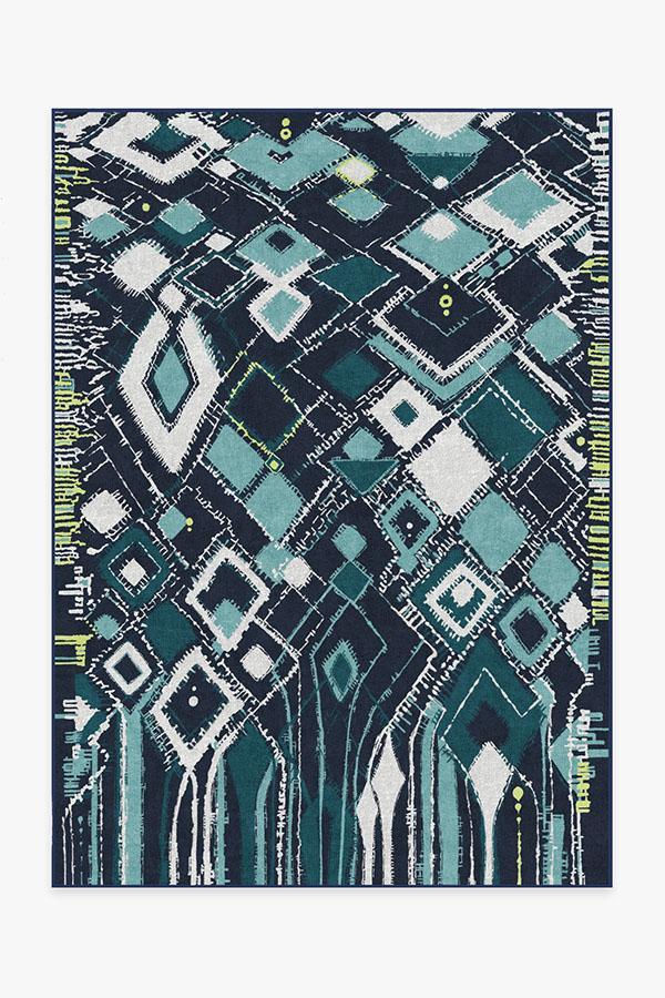 Delikesh Midnight Rug 5'x7' | Stain-Resistant