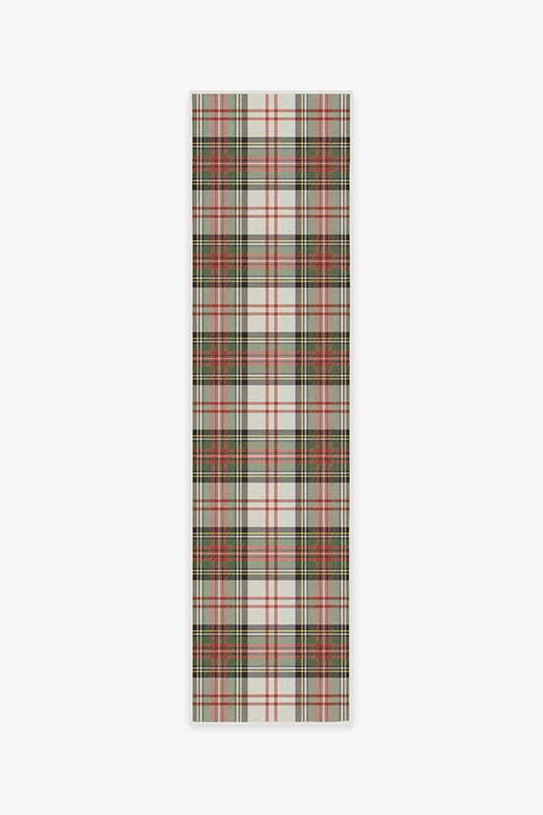 Dress Stewart Tartan Rug 2.5'x10' | Stain-Resistant