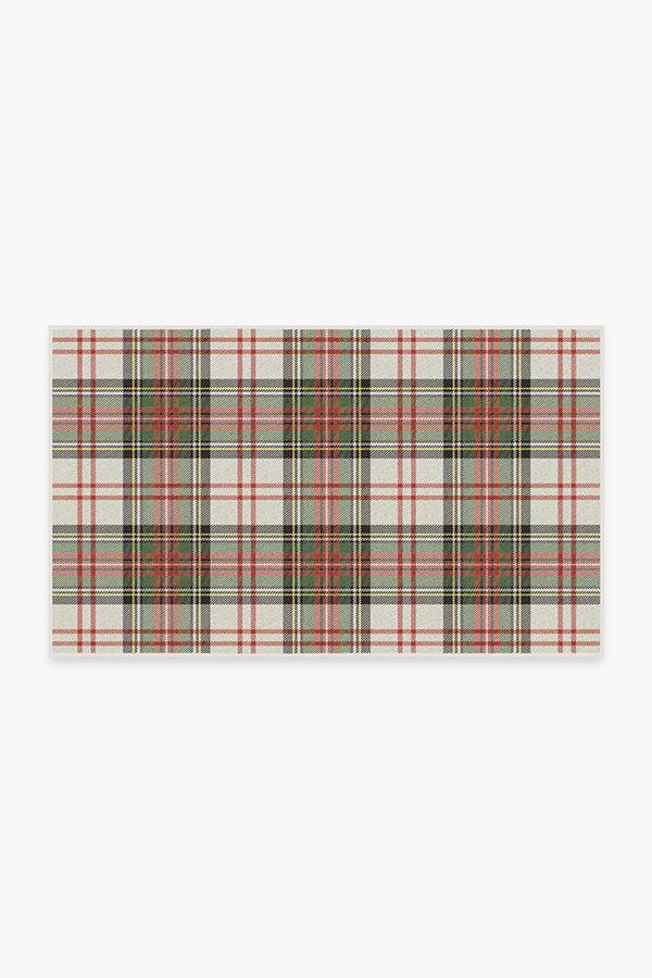 Dress Stewart Tartan Rug 3'x5' | Stain-Resistant