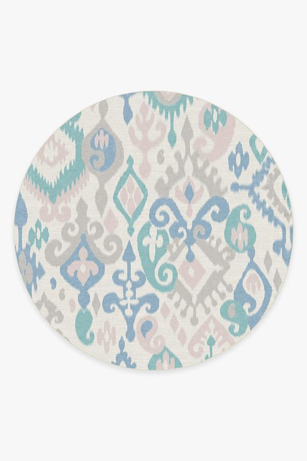 Eisley Pastel Rug 8' Round | Stain-Resistant