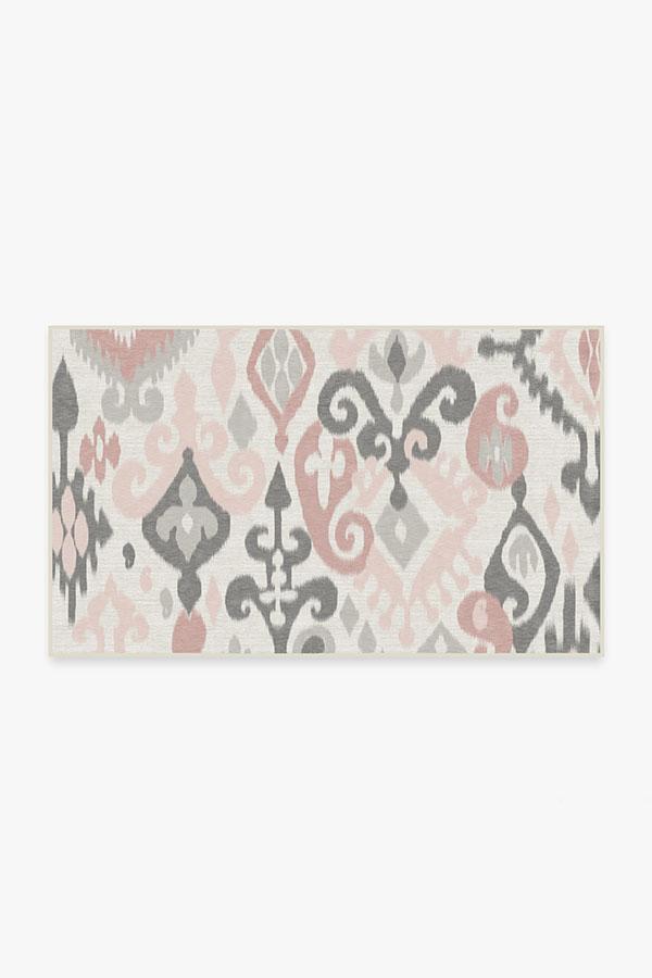 Eisley Soft Pink Rug 3'x5' | Stain-Resistant