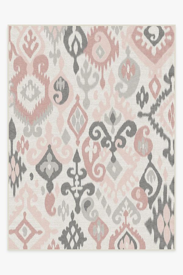 Eisley Soft Pink Rug 9'x12' | Stain-Resistant
