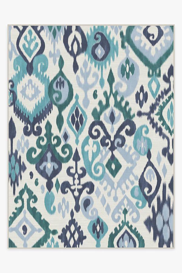 Eisley Teal Rug 9'x12' | Stain-Resistant